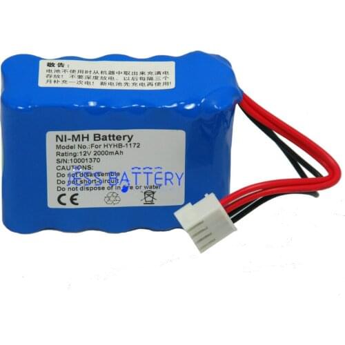 Tops 2000mAh News Vital Signs Monitor battery for EDANINS ECG-2201G 2201 2303B 2303G HYHB-1172 ECG-1A