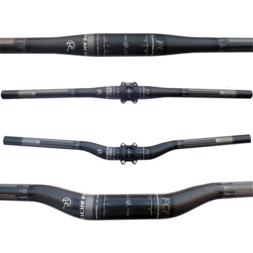 Bicycle Handlebar Carbon Handlebar Lightweight 3K Matte T800 Carbon Fiber Handlebar for Mountain Bicycle