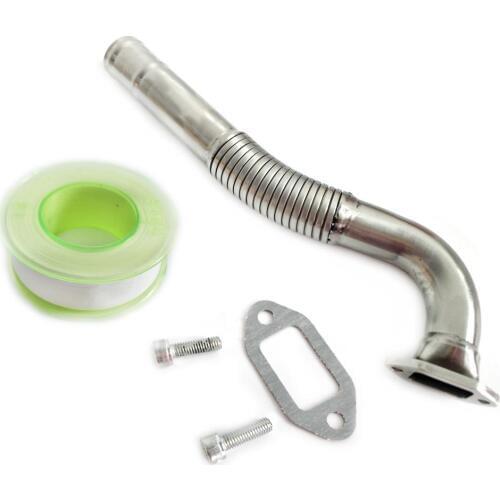 1PCS DLE111 Gasoline Engine Exhaust Pipe for Fixed Wing RC Airplane