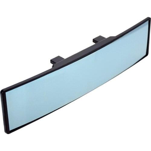 11.8 Inch 300mm Blue Surface on Universal Fit Wide Angle Panoramic Auto Interior Rearview Mirror