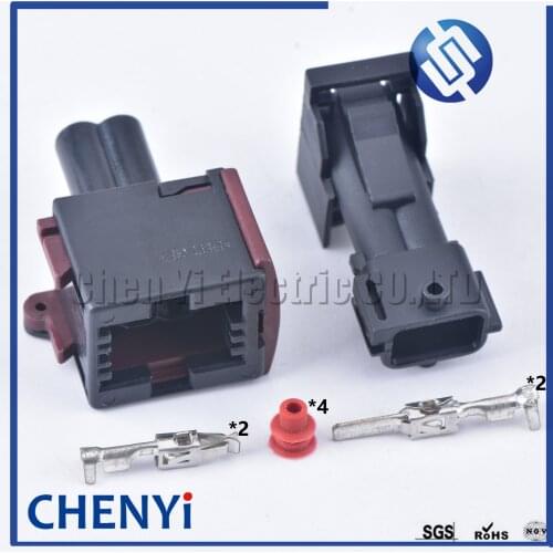 2 sets 2 Pin Tyco AMP Female or male Automotive electrical waterproof connector Harness plug for Jungheinrich electric machines