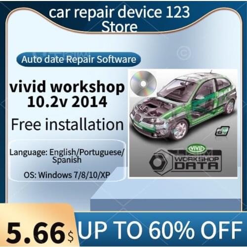 2021 hot sale Auto date Repair Software Vivid workshop10.2v car repair software usb 80 gb hard hdd Automatic repair software