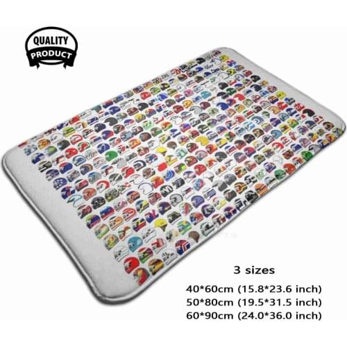300 Helmets That Made History 3D Household Goods Mat Rug Carpet Foot Pad Formel 1 Helme Helmets History Racing Motorsport Cars