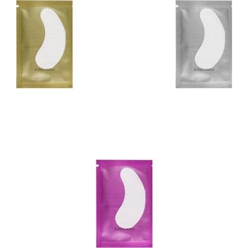 5pcs/set Women Portable Crystal Eye Mask Eye Patch Remove Eyelash Extension Wrinkle Moisturising Eye Tools G0003