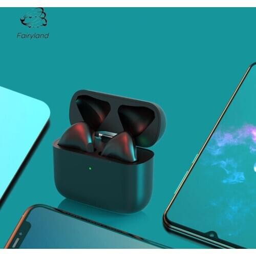 Wireless Noise-canceling Earphones With Microphone Bluetooth V5.0 Mini In-Ear Stereo Sport Headsets For iPhone Android Phones