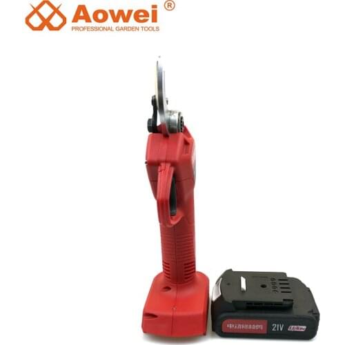 AOWEI Hot Rated 32mm Electric Tree Pruning Shears / Fruit Trees Cord Electric Pruning Scissors