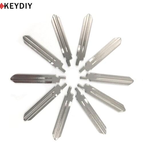 KEYDIY 10 pcs/lot Metal Blank Uncut Flip Remote Car Key Blade 48# NSN14 For New 2014 Nissan A32