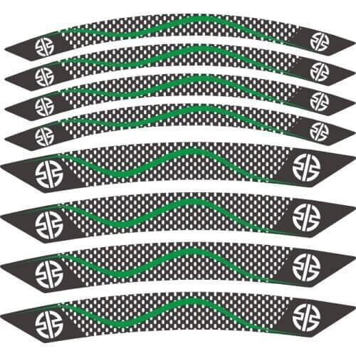 KODASKIN Motorcycle 2D Sticker Decal Wheel Rim for H2R