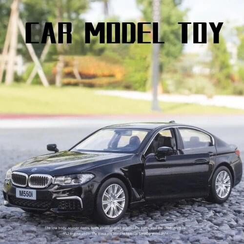 New 1:36 BMW M5 M550i F90 Car Model M2 M4 Alloy Car Model Diecasts & Toy Vehicles Toy Car Metal Collection Toy Kid Toys Gifts