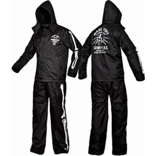 New Fashion Skull rainwear Outdoor Sports Fishing Man & Woman Waterproof Raincoat Suit Motorcycle rain jacket poncho Large Size