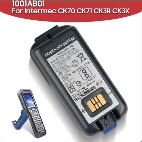 Original Replacement Battery 1001AB01 19.2Wh For Intermec CK70 CK71 CK3R CK3X Mobile Computers Batteries