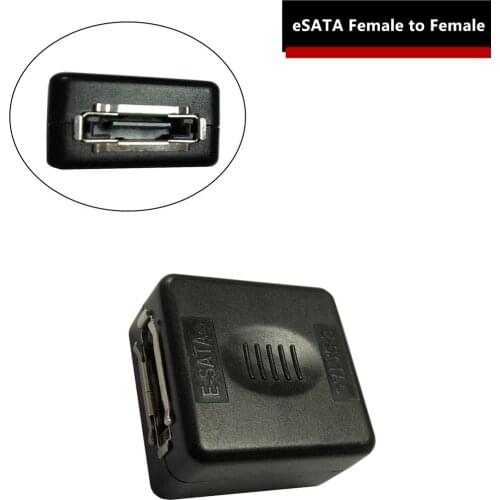 ESATA female and female adapter ESATA connector supports SATA2 generation 3Gbps ESATA optical drive hard disk
