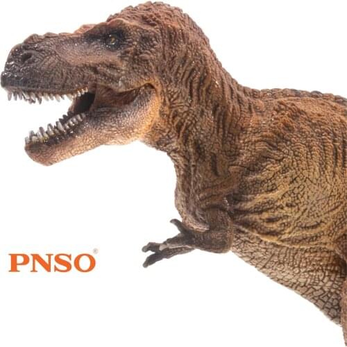 PNSO Tyrannosaurus Rex Wilson Figure T-Rex Jurassic Tyrannosauridae Dinosaur Model Animal Collection Gift for Kids Adult