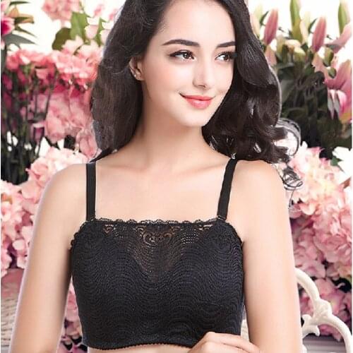X9060 Comfortable Mastectomy Bra 75-95ABC Artificial Breasts Bra with Pockets for Breast Cancer Bras Bras for Women