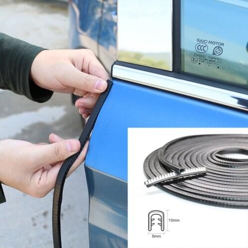 Universal 5M Car Door Edge Scratch Protector Accessories for Geely Vision SC7 MK CK Cross Gleagle GX7 SX7 Englon SC3 SC5 SC6 SC7