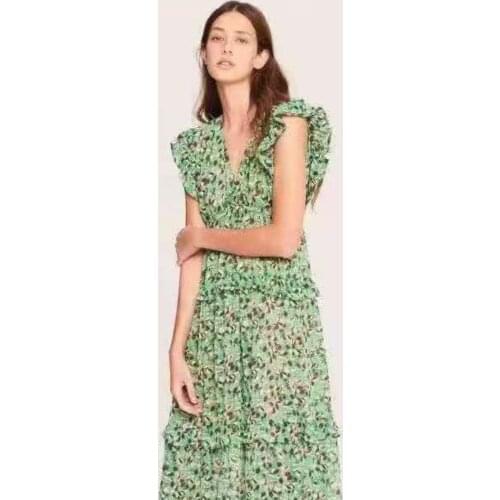 2021 Aew Spring And Summer Floral Casual Holiday Dress