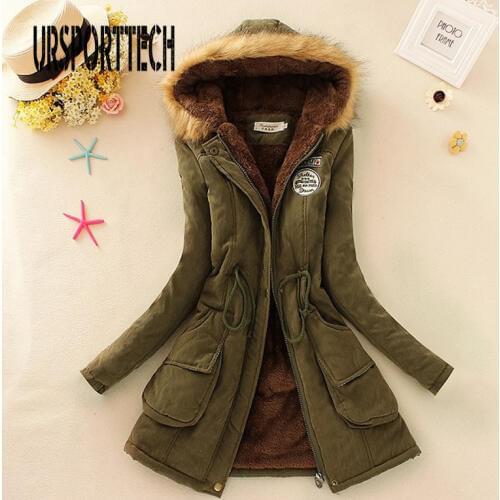 Winter Jacket Women Long Parka Thick Warm Hooded Long Coats Mujer Cotton Padded Coat Womens Outwear Parkas Plus Size Fur Coat