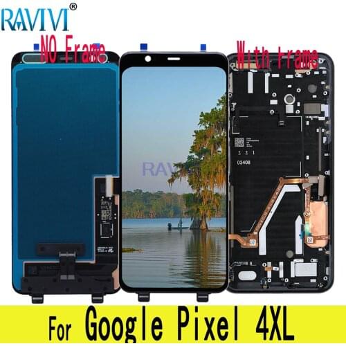 6.3" Pixel4XL AMOLED For Google Pixel 4 XL LCD Display Touch Screen Digitizer Assembly Replacement For Google Pixel4 XL