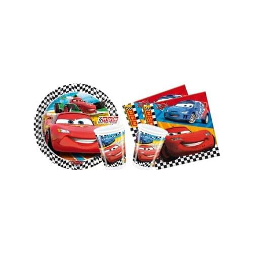 Cars Süper Parti Seti 16 Kişilik