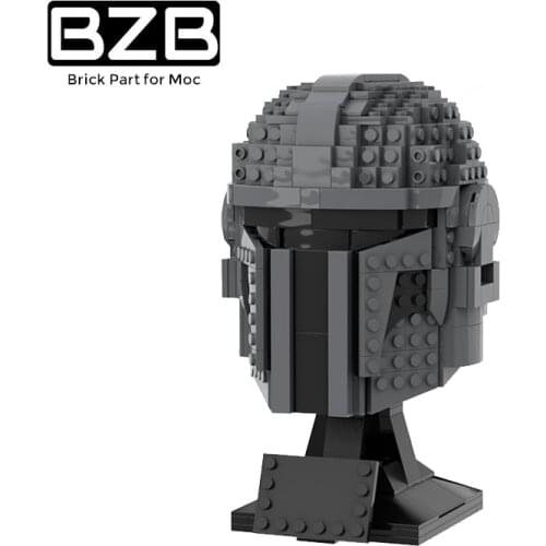 BZB MOC Star Movie Doll 40959 Mandalores Helmet Statue Set Building Block Model Kids Boys DIY Puzzel Game Toys Brithday Gifts