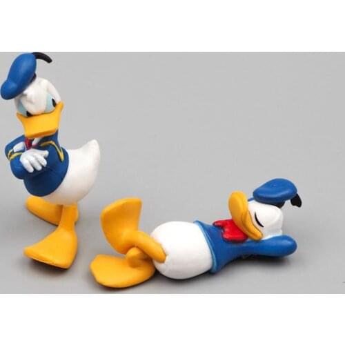 Disney 2pcs toys classic cute doll Donald Duck DIY decoration materials baking cake decoration ornaments gifts