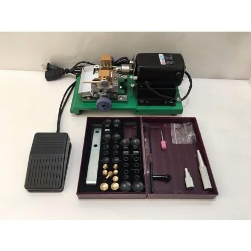 Diy Mini Pearl Bead Drilling Machine Amber Holing Machine Jewelry Drill Tool Equipment Set