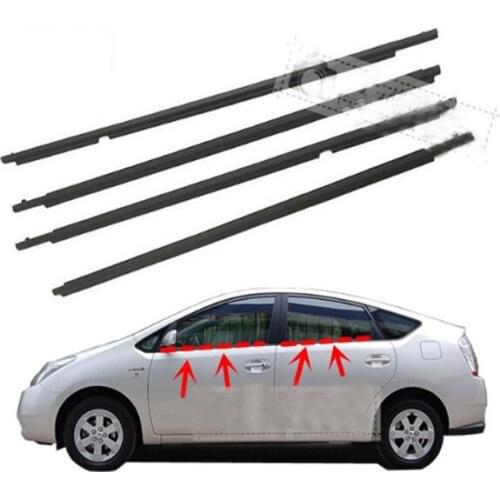 For Toyota Prius zvw30 Window Glass Exterior Beading Door Waterproof Trim Strip 2005-2011 Year