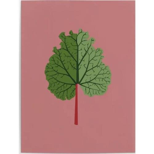 Home Decor Wall Art Tree Poster Prints Natural Leaves Canvas Painting Minimalism Modular Pictures No Framework For Living Room