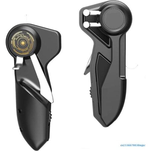 Mobile PUBG Game Controller For -Ipad Tablet Six Finger Game Gamepad Trigger 97BF