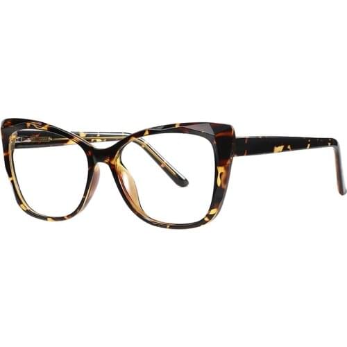 Dropshipping Unisex Oversize Shape Eyeglasses Anti Blue Light Blocking TR90 Optical Frame