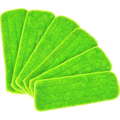 6 pieces Reveal Mop Cleaning Wet Pad For All Spray Mops & Mops Washable