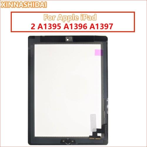 9.7" For iPad 2 Touch screen Digitizer For iPad 2 A1395 A1396 A1397 Touch Screen Glass Panel Replacement Sensor