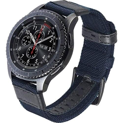 Replaceable strap for HUAWEI WATCH GT 2 46mm GT Active 46mm for HONOR Magic WATCH 2 nylon strap GT2 Pro 22mm bracelet