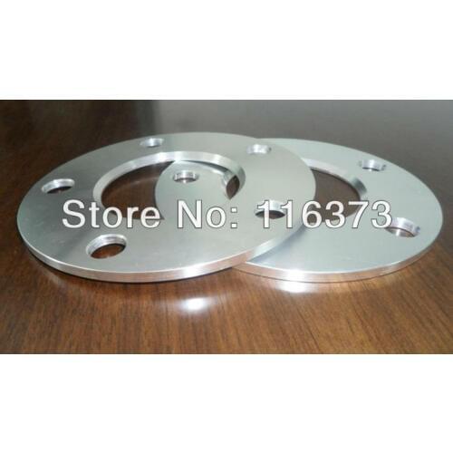 1 pair 5x112mm billet HubCentric Wheel Spacers 3mm thickness 66.6mm hub bore Aluminum alloy