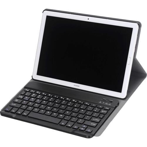 For Huawei MediaPad M5 10.8 CMR-W09/AL09 Slim Smart Folio Stand PU Leather Case Cover+Detachable Wireless Bluetooth Keyboard