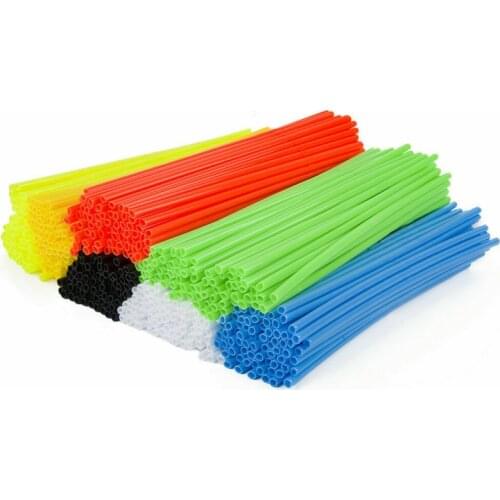 1set Bike Motorcycle Dirt Decoration Motocross Wheel Spoke Wraps Rims Skins Protector Covers Decor Covers & Ornamental Mouldings