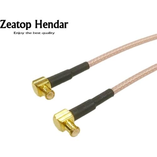 1Pcs RG316 Cable Right Angle MCX Male Jack Switch 90 Degree MCX Male Plug RF Pigtail Connector 10CM 15CM 20CM 30CM 50CM 1M 2M