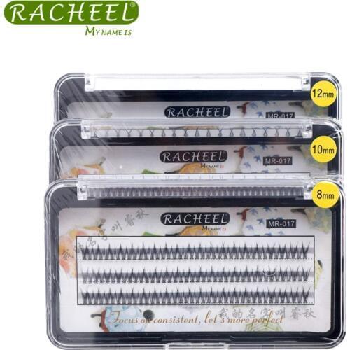 2017 New false eyelash Dovetail type eyelash cluster lash wholesale