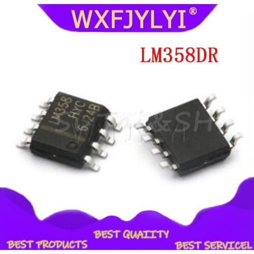 50pcs LM358 LM358DR SOP8 Operational Amplifiers - Op Amps Dual Low new original