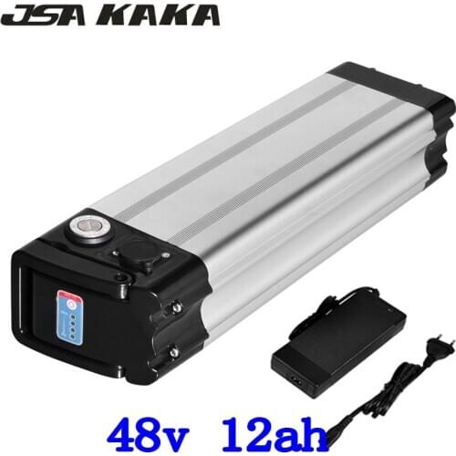 48V Battery Pack 48V 500W 750W 1000W Electric Bike Battery 48V 10AH 12AH Lithium Battery 48V 12AH Ebike Battery with 2A charger