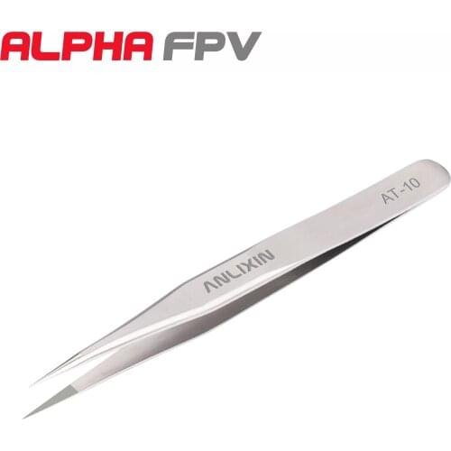 Anlixin anti-Static Stainless Steel Tweezer 1pc Maintenance Repair Tool Kit