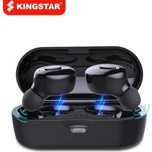 KINGSTAR wireless Bluetooth Headphones 5.0 Touch Control Earphones 3D Stereo HD Talking Earbuds with 380mAh Battery Headset
