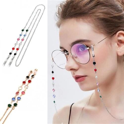 78cm Long Keeper Glasses Chain Eyewear Accessories Stainless Steel Sunglasses Necklace Eyeglass Lanyard Strap Reading for Women