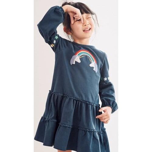 Infant Kids Princess Dress Summer Casual Baby Girl Clothes Bebe Girls Dresses Brand 100% Knitted Cotton Lovely Children Clothing