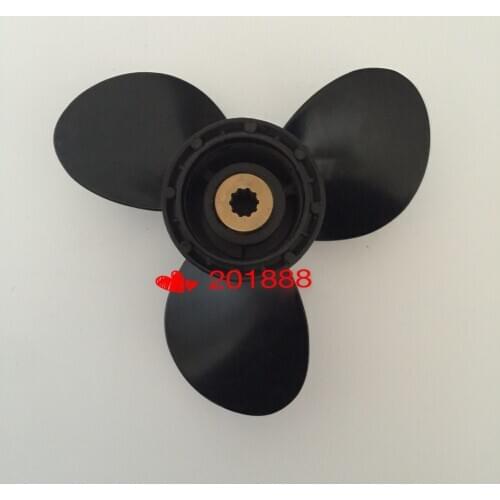 For Suzuki 15 / 20 horsepower outboard engine propulsion crane 10 inch propeller leaf