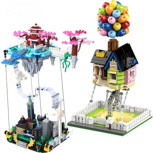 Tensegrity Ideas Balloon House bricks Sculptures flying toy physics balance toy Anti-Gravity Model Building Blocks kids gift