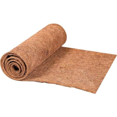50*200cm Coconut Shell Mat Natural Moisture-proof Flower Pot Mat For Flower Basket And Flowers Pot Decoration WO Standard