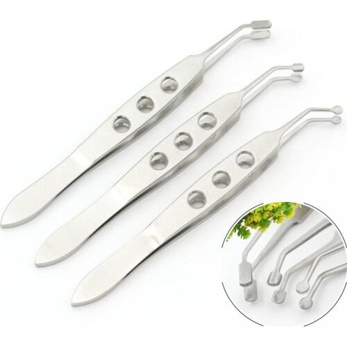 Eyelid Meibomian Gland Massage Tweezers Eyelid Turning Eyelid Surgical Tweezers Clamps