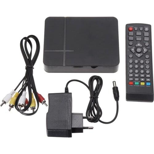 Mini HD DVB-T2 K2 Digital TV Set Top Box WiFi Terrestrial Receiver W/Remote Control Supports 3D Interface Sleep Timer