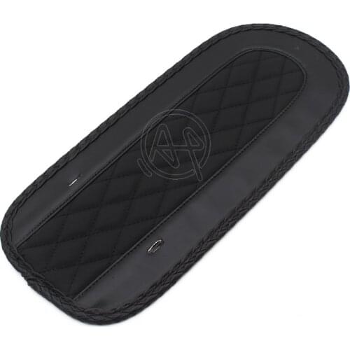 Motorcycle PU Black Rear Fender Bib Cover For Harley Touring Electra Glide Road King FLHT FLTR FLHX Solo Seat 2008-2018